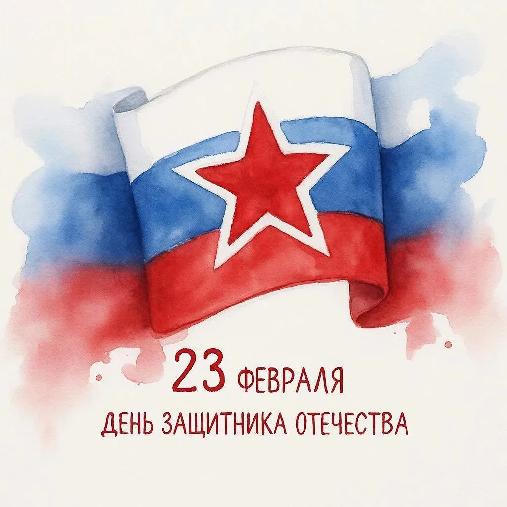 Поздравляем с Днём защитника Отечества! Этот праздник — символ мужества, силы духа и беззаветной люб