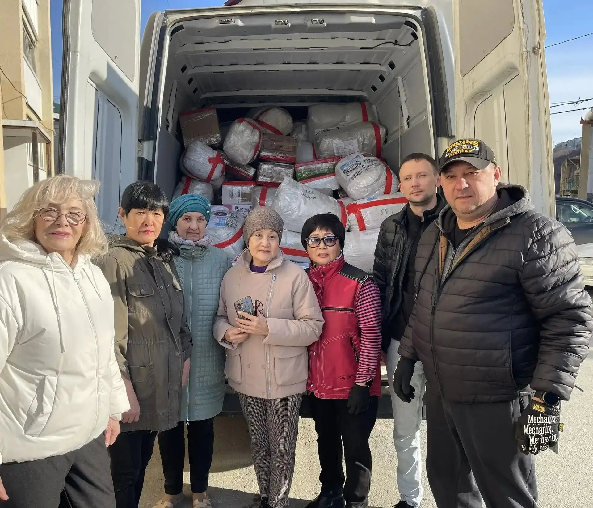 На базе ресурсного центра за месяц удалось собрать около 700 килограммов посылок для военнослужащих,