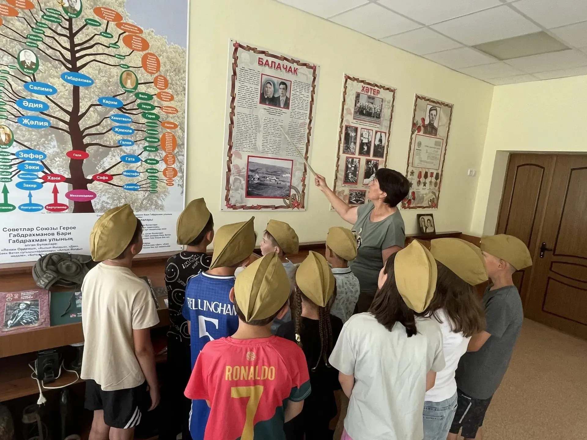 В  рамках  республиканской акции "Реквием" в пришкольном лагере "Кояшкай" прошли мероприятия, посвящ