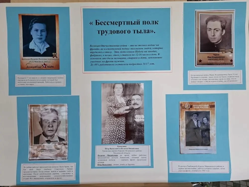 В рамках марафона «Наследники Победы» школьный музей обрёл новую, пронзительно искреннюю экспозицию 