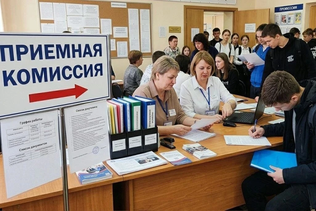 В колледжи и техникумы Вологодской области подано 53 тыс. заявлений. Основной этап приё...