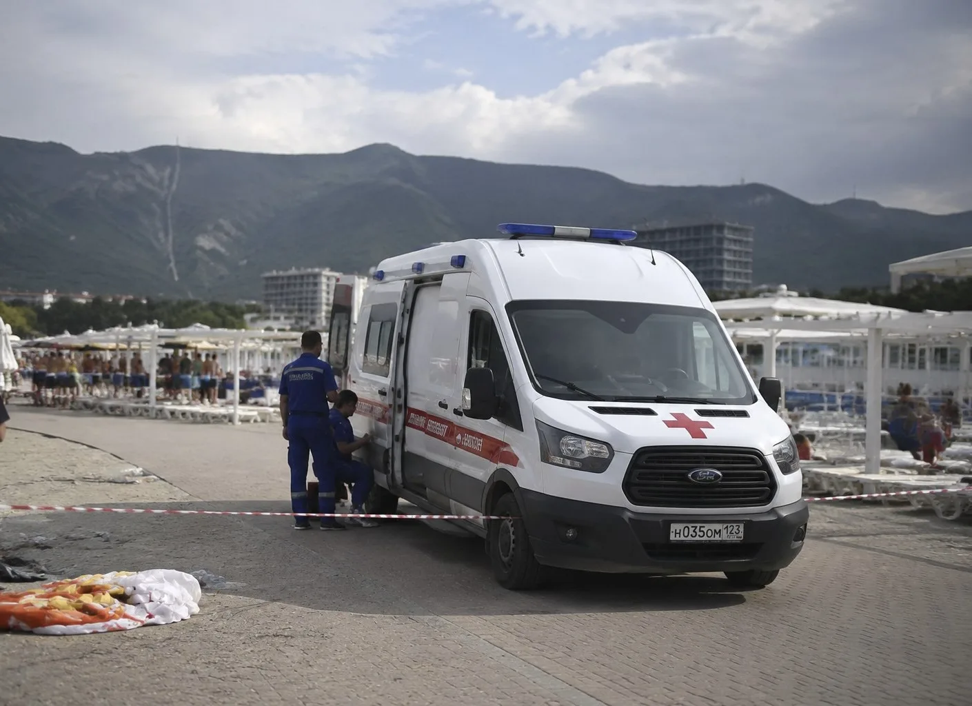 🚑До 58 человек выросло число пострадавших при атаке БПЛА на пляже в Геленджике