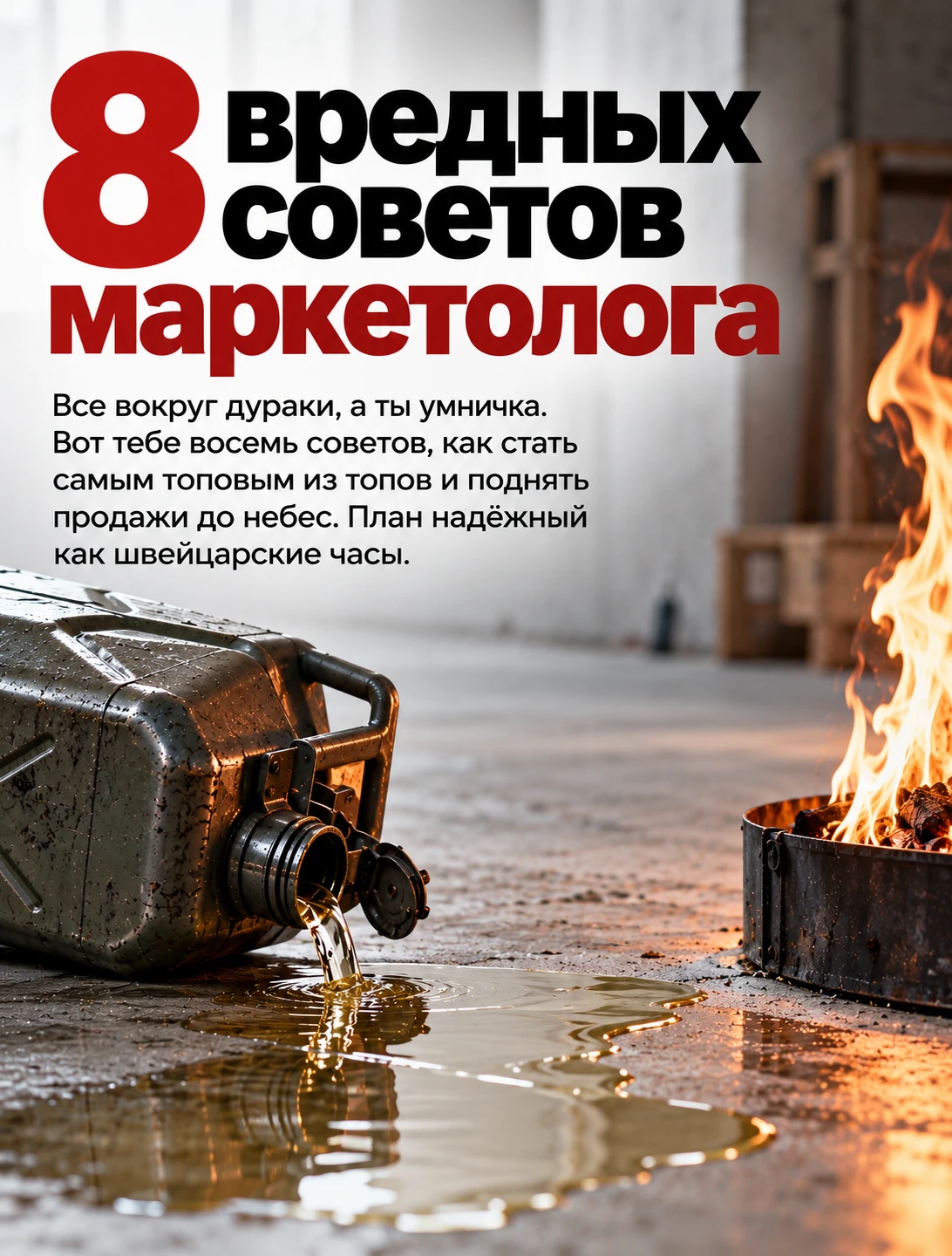 8 вредных советов маркетолога