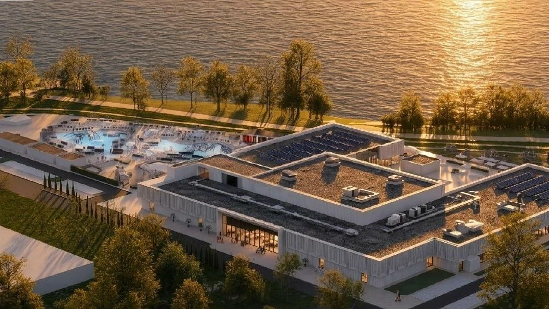 На Петровской набережной появится всесезонный акватермальный комплекс. Стоимость проект...