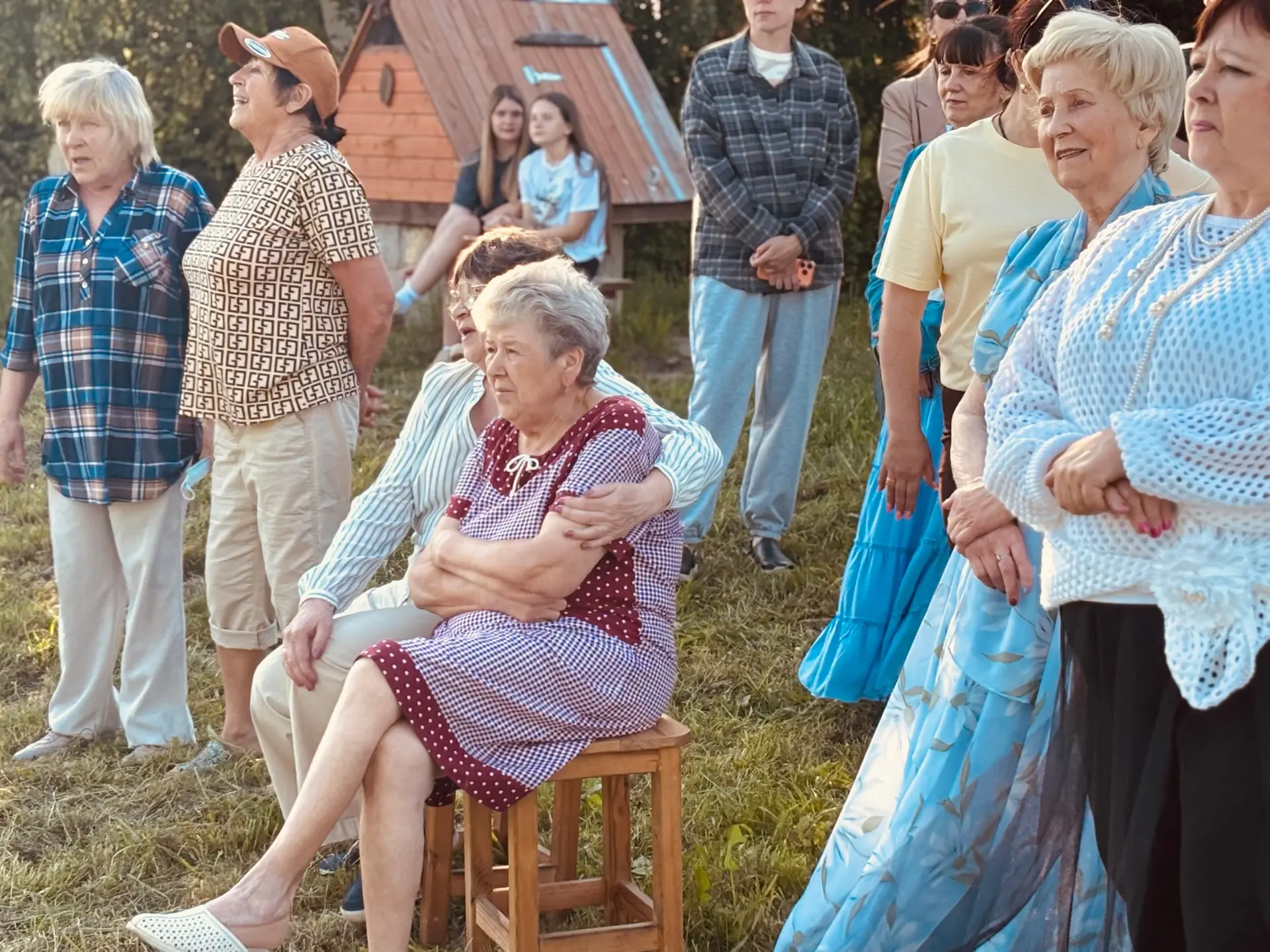 🤍 «Деревенька моя» звучит в Лузгарино!