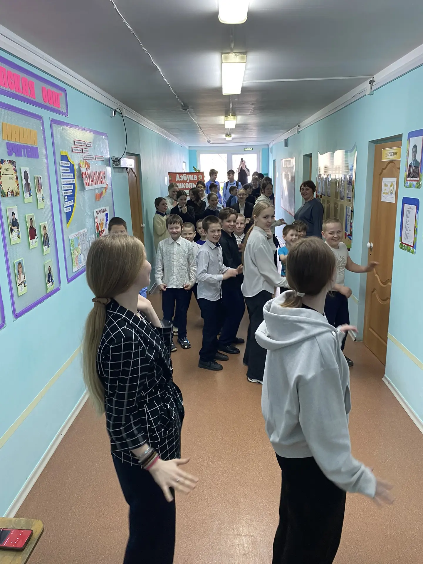 Флешмоб в честь Всемирного дня здоровья: активисты Движения Первых 🤩Габор Ева,Косачева Нина зарядил