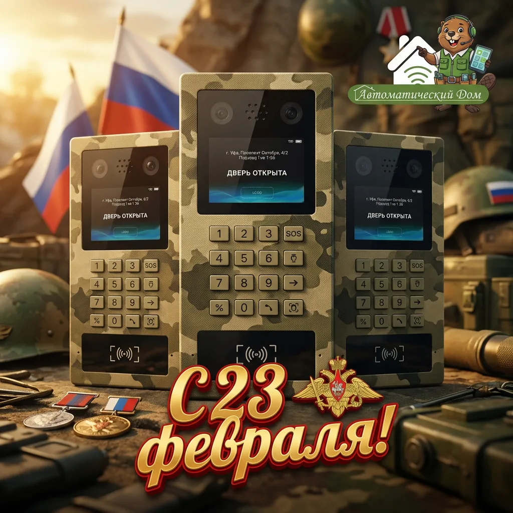 Поздравляем вас с Днем защитника Отечества! 🎖️