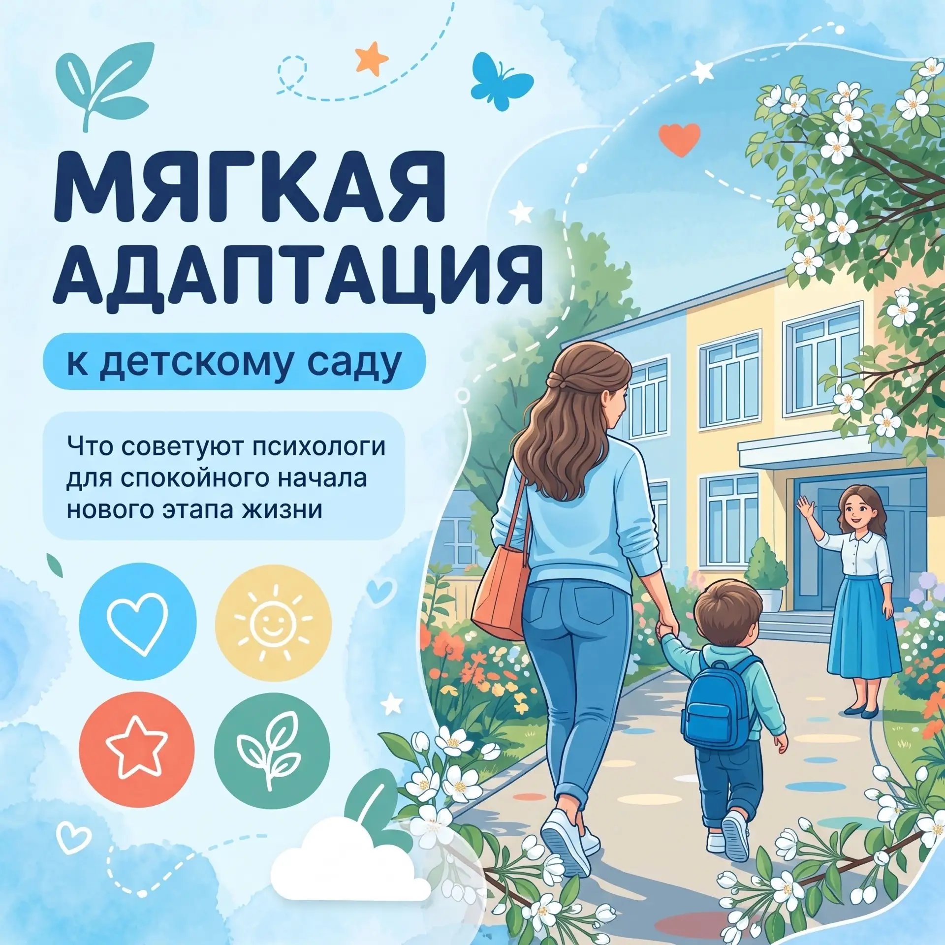 Ваш малыш стоит на пороге адаптации к детскому саду?