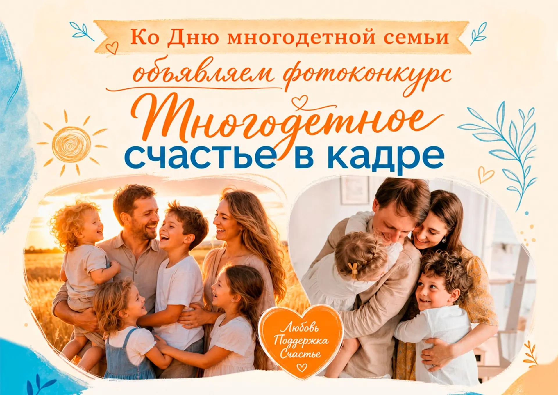 Один ребенок — это проект. Трое — это уже целая корпорация любви, смеха и идей. Да, лог...