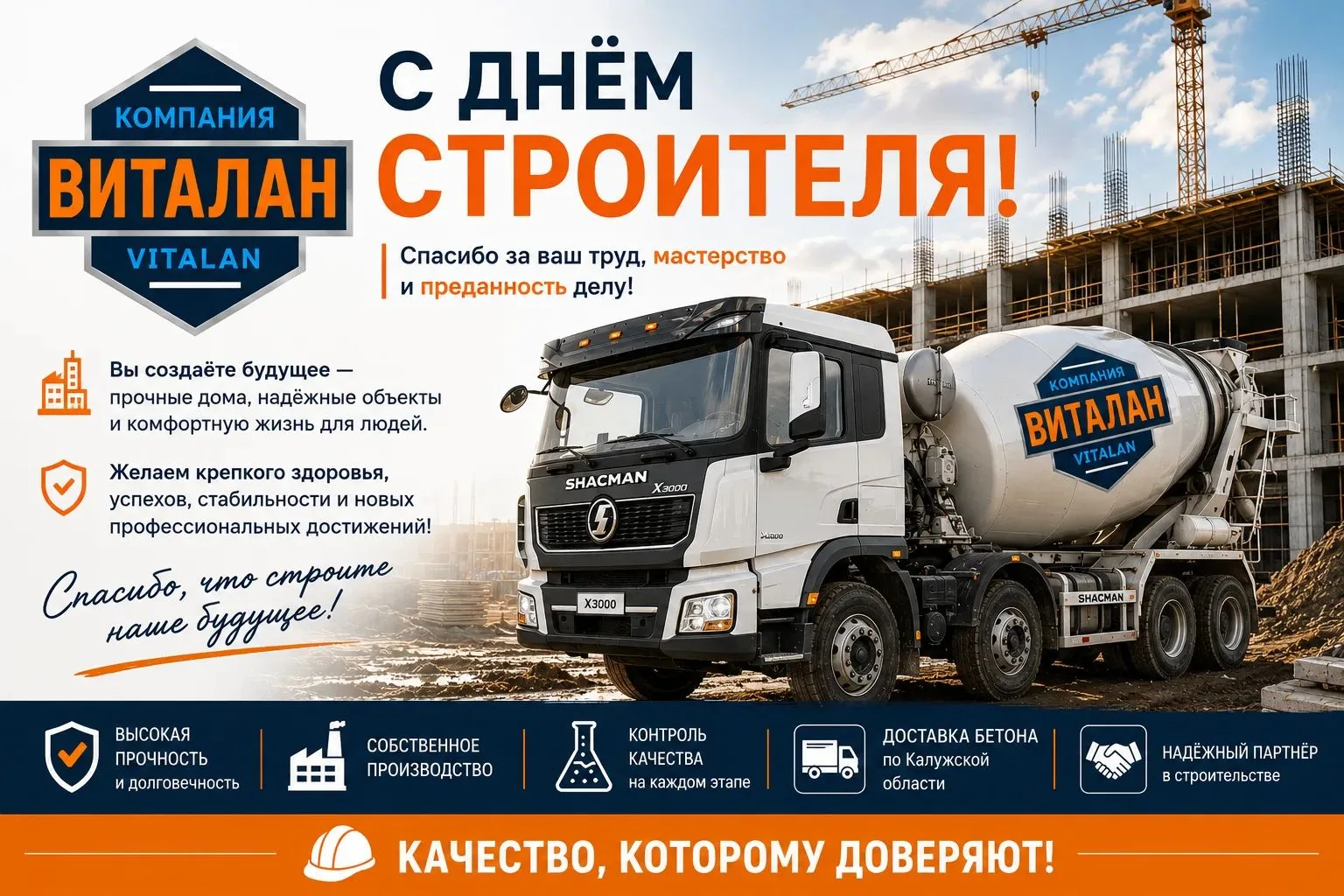 С Днём строителя! 🏗️
