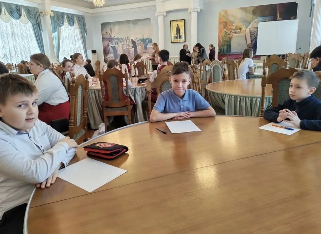 Духовно развиваемся и участвуем в тематических олимпиадах...  ✅Сегодня в Питиримовском зале Тамбовск