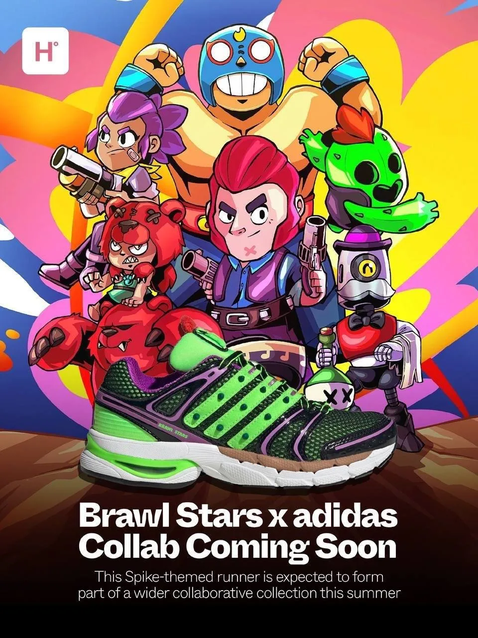 Adidas выпустит кроссовки по Brawl Stars.