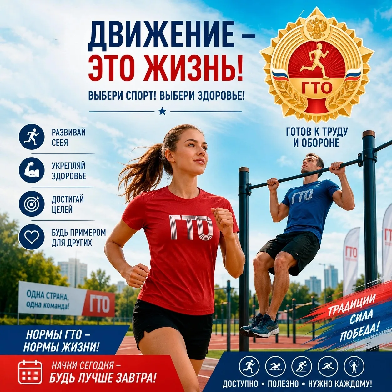 Новые правила медосмотров для спортсменов и сдающих ГТО 🇷🇺