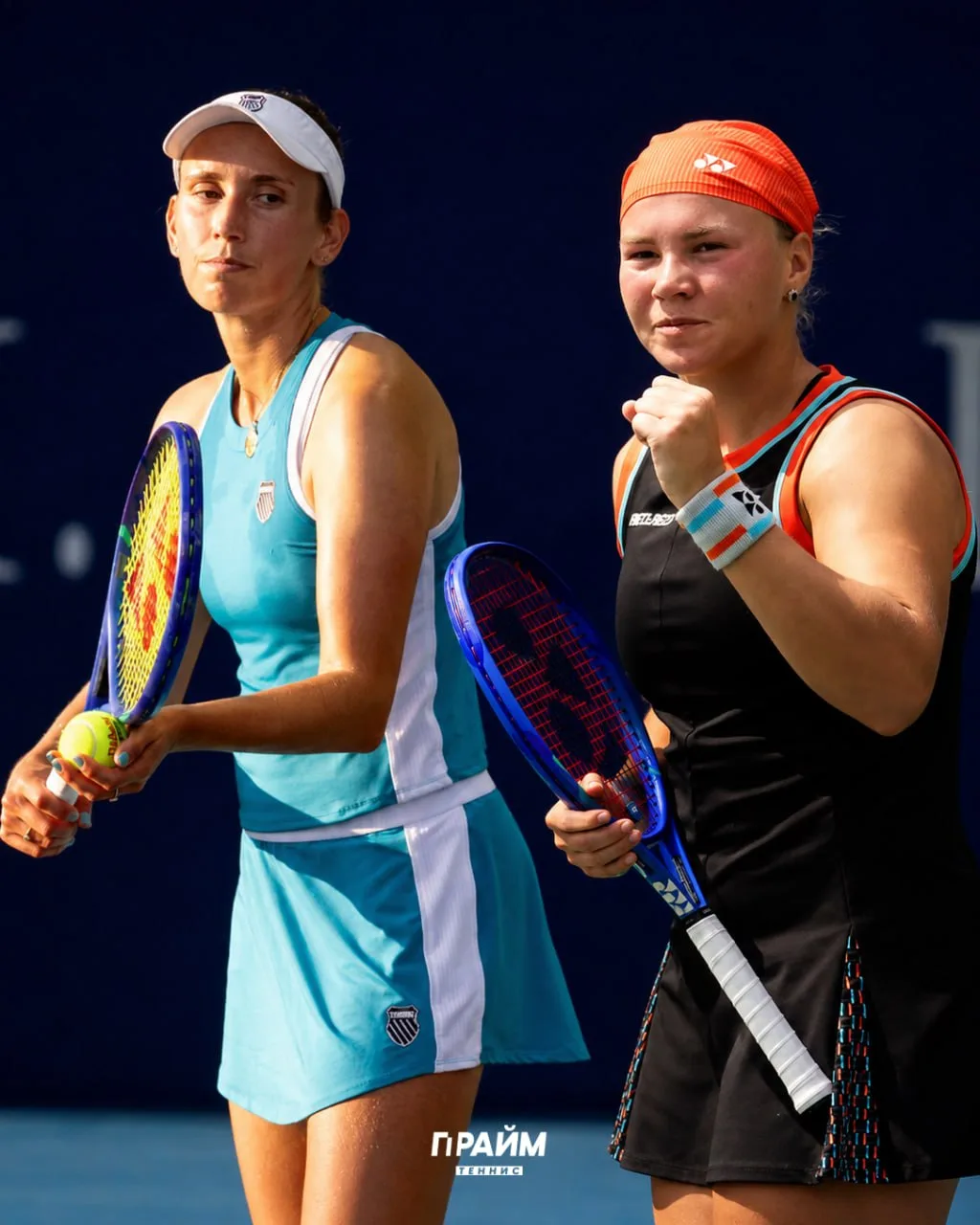 🎾🎾 Успешный старт для россиян в парах