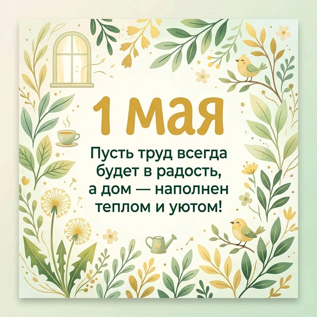 🌷 С праздником Весны и Труда, дорогие подписчики! 🎈От всей души поздравляем вас с 1 М...