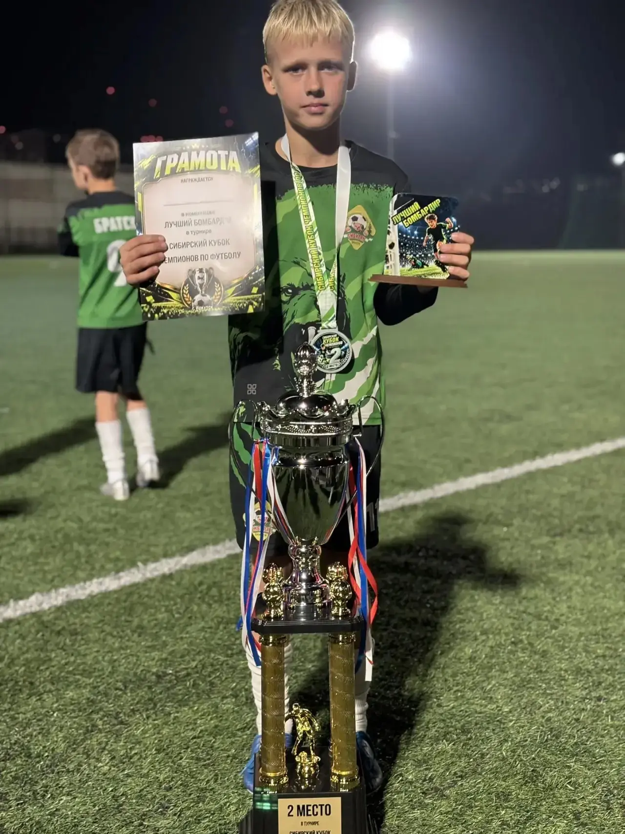 💥⚽️🏆 УЧЕНИК НАШЕЙ ШКОЛЫ В СОСТАВЕ СБОРНОЙ БРАТСКА ЗАВОЕВАЛ СЕРЕБРО В ИРКУТСКЕ