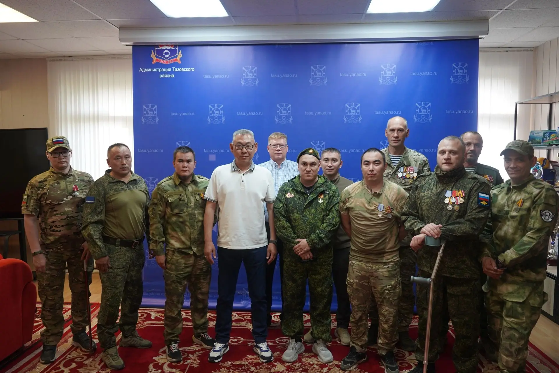 Встретился с нашими ребятами – ветеранами специальной военной операции. На днях открыло...