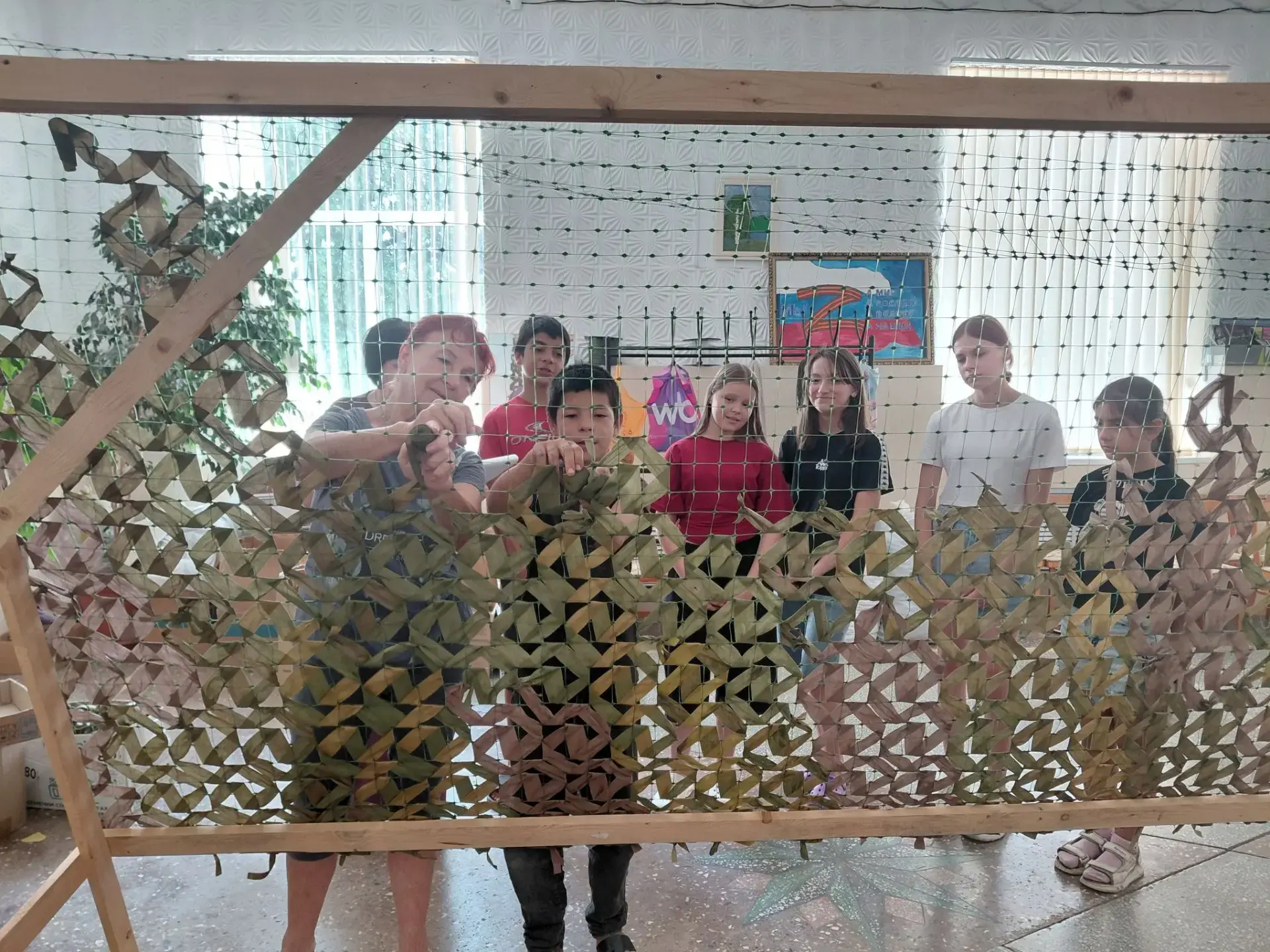 23.07.2026г.в библиотеке Ф4 с.Покровского прошел час воинской славы «СВО: своих не брос...