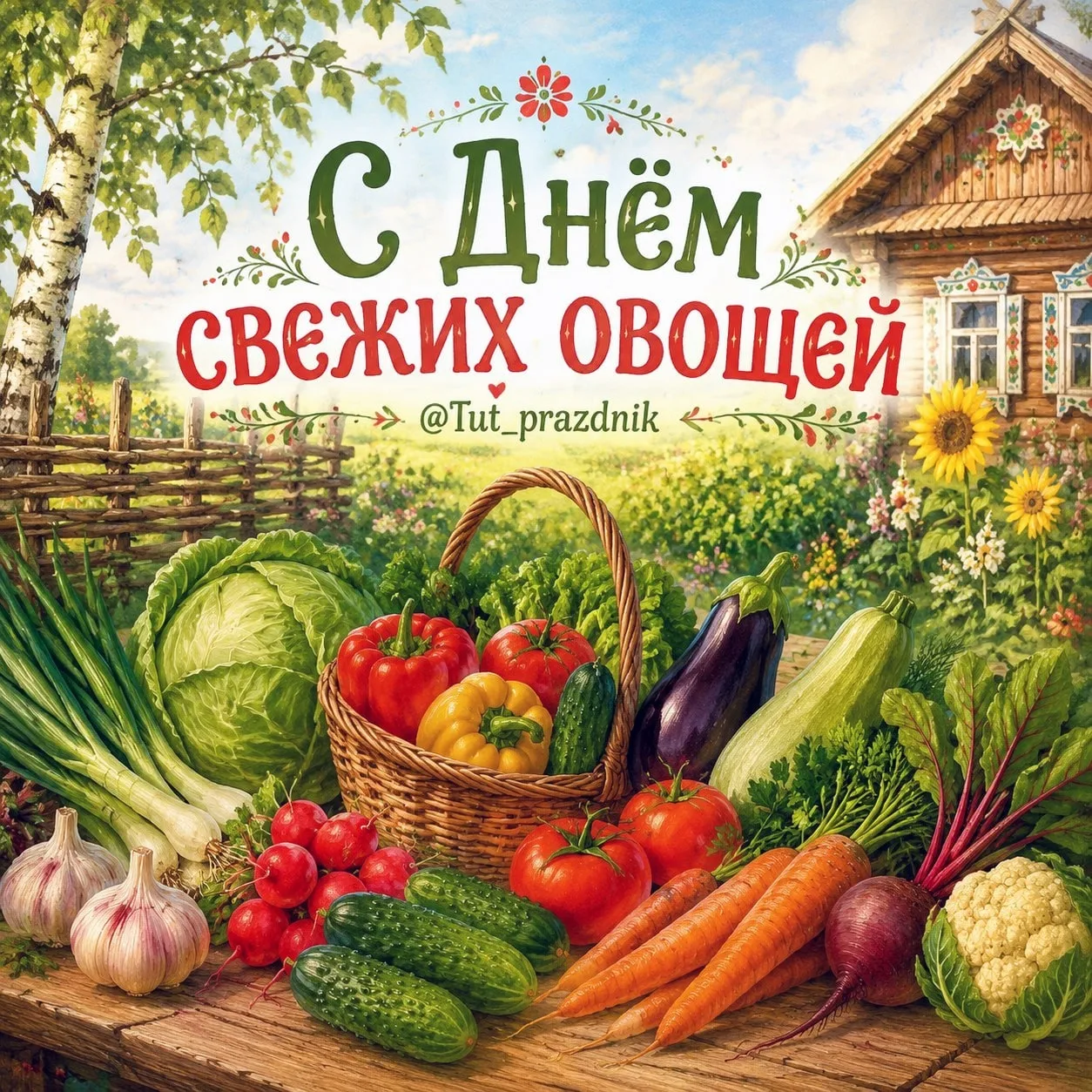 🥕🥒 16 июня — День свежих овощей 🥬🍅

Сегодня отмечается День свежих овощей — праздник, который на