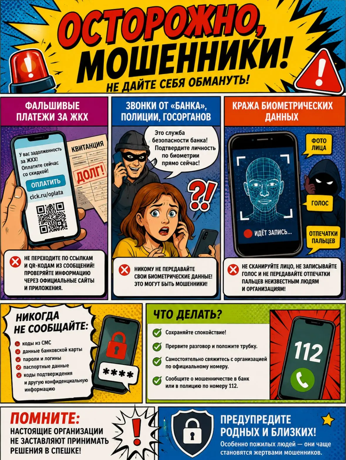 ⚠️ ОСТОРОЖНО: МОШЕННИКИ!