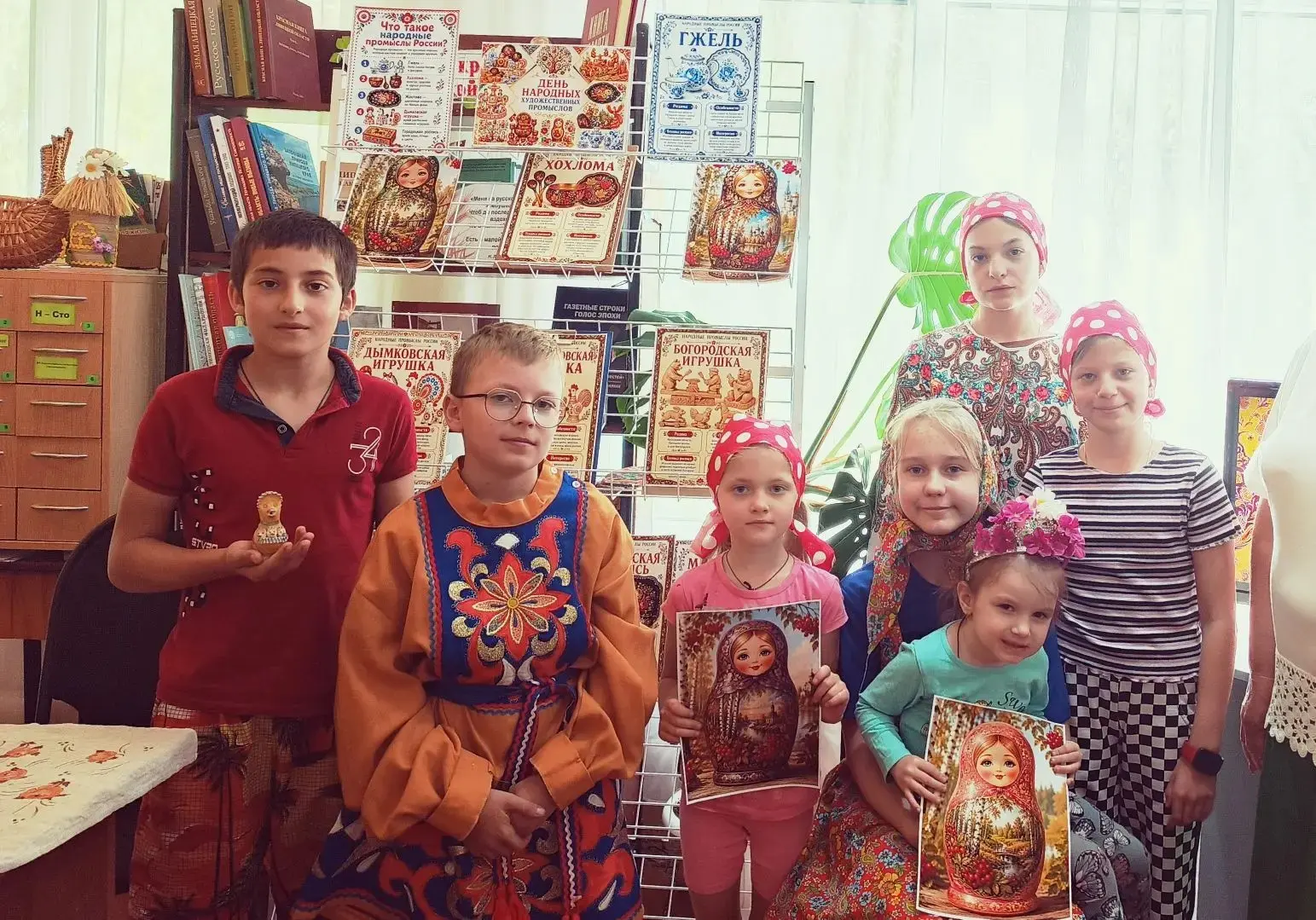 Творческая мастерская к Дню народных художественных промыслов 🎨✨