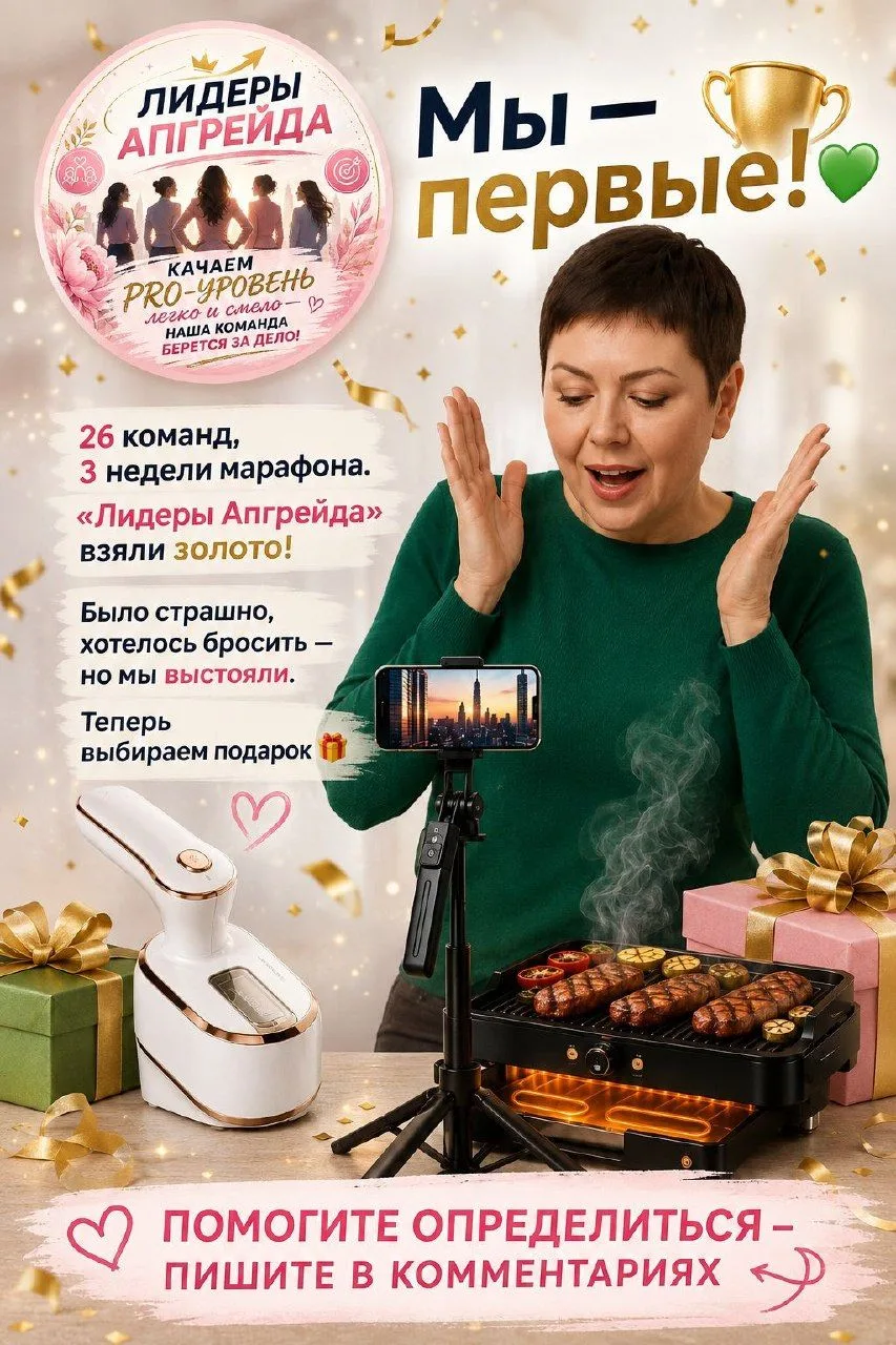 МЫ ПОБЕДИЛИ! Три недели в игре «Прокачка. Рост без тормозов» закончились ЗОЛОТОМ 
Мы — первые! 
26 к