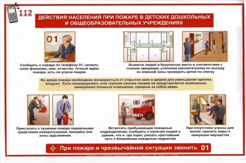 Пожарная безопасность в учебном заведении
