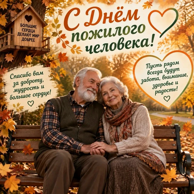 С Днем пожилого человека! ✨