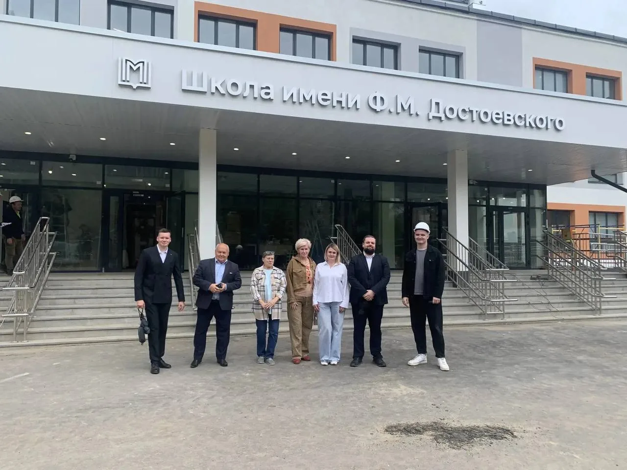 🏫 В Люблино оценили ход ремонта школы имени Достоевского на Краснодарской

29 июля депутаты и предс