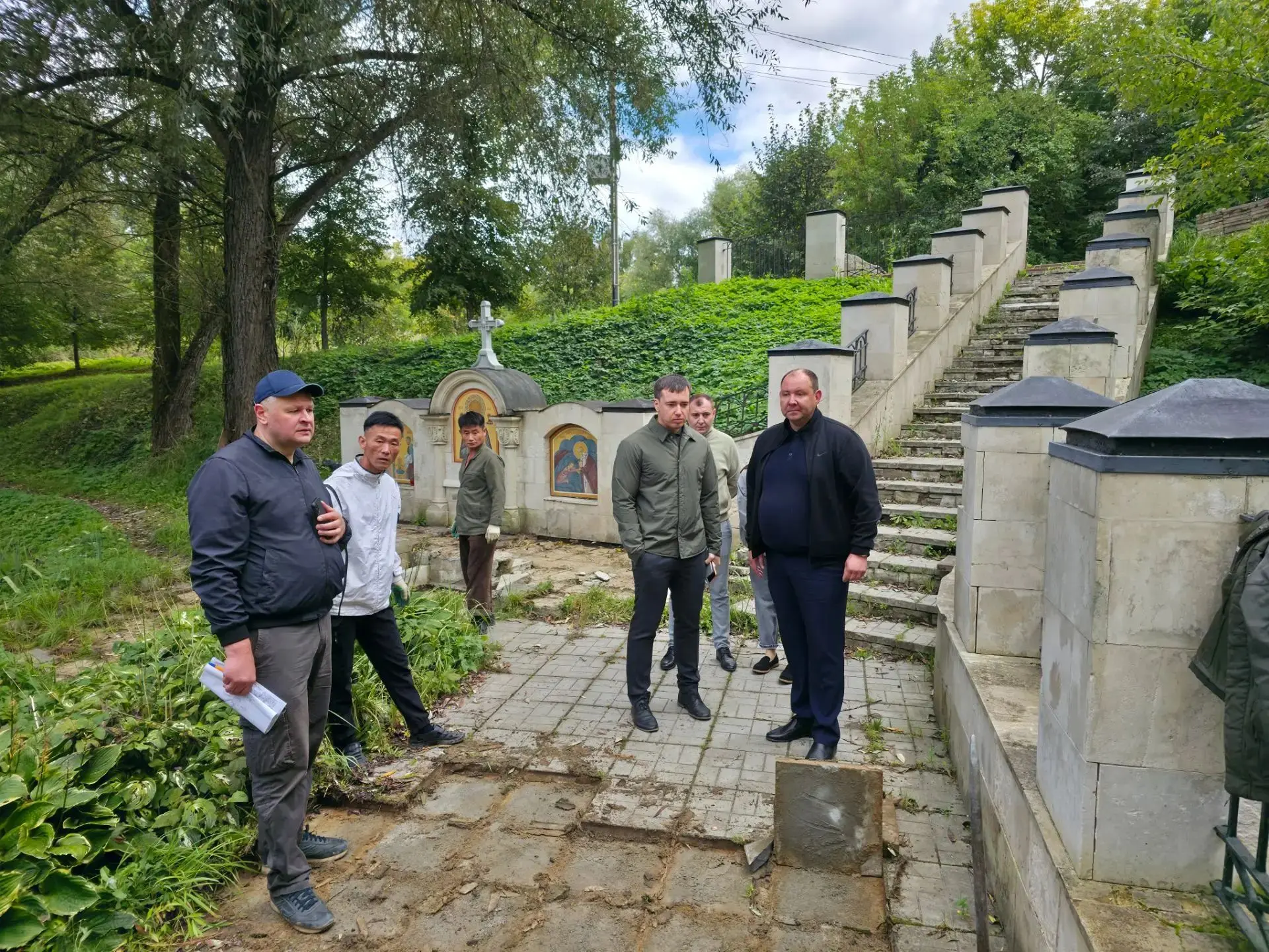 🌳 Центральный парк преображается.