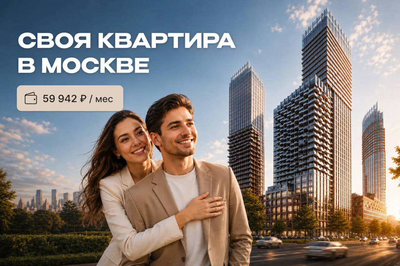 СВОЯ КВАРТИРА В ЖИЛОМ КОМПЛЕКСЕ БИЗНЕС-КЛАССА 🔥