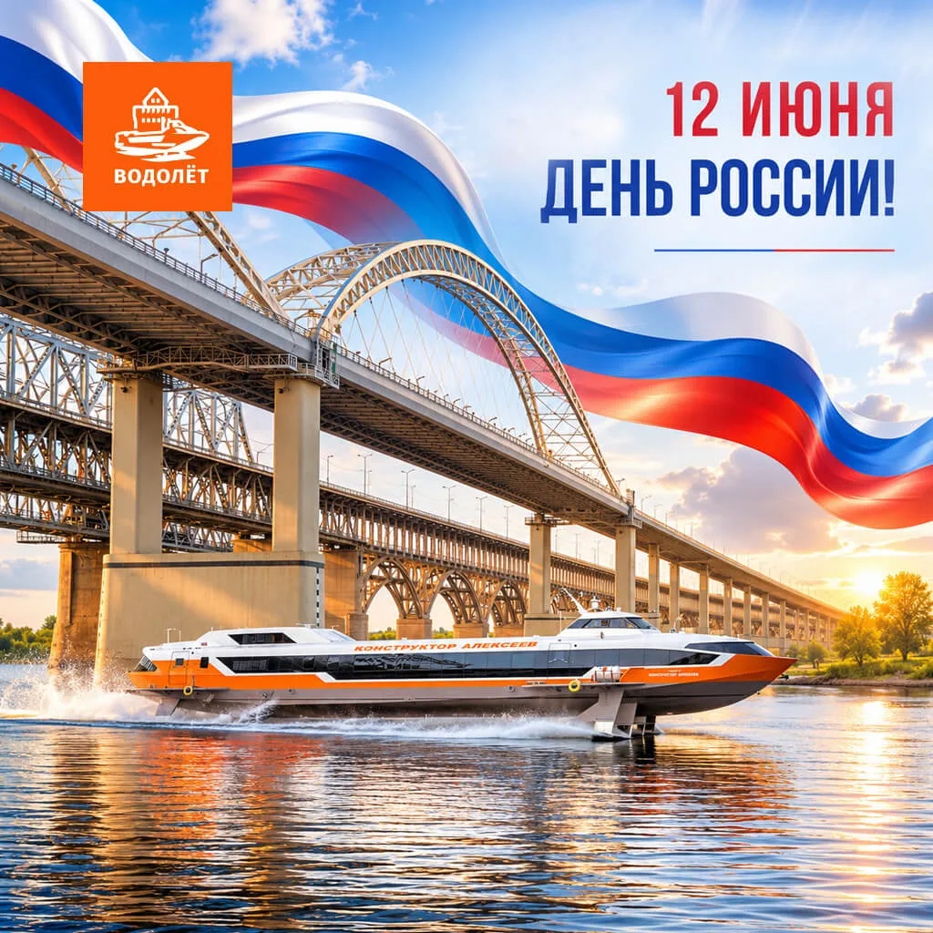 С Днём России! 🇷🇺

Сегодня мы отмечаем праздник, который объединяет миллионы людей от Калининграда