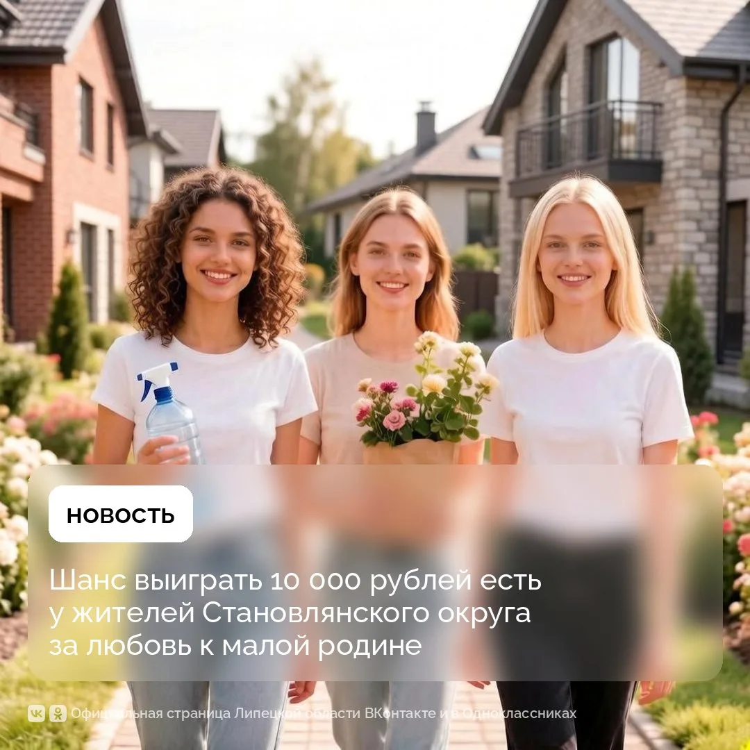 10 тысяч рублей за доброе дело могут получить становлянцы.

К 98-летию муниципалитета и 95-летию рай