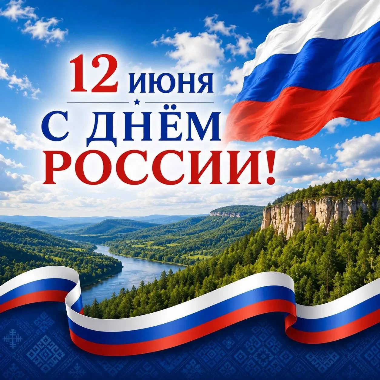 🕊12 июня мы отмечаем один из главных праздников нашей страны — День России. Этот день является симв