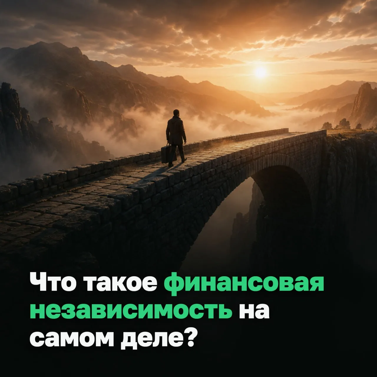 Что такое та самая пресловутая финансовая независимость на самом деле?

Почему-то многие думают, что