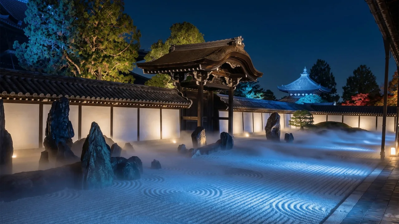 ✨ В киотском храме Тофукудзи проходит необычное вечернее мероприятие ZEN NIGHT

После захода солнца 