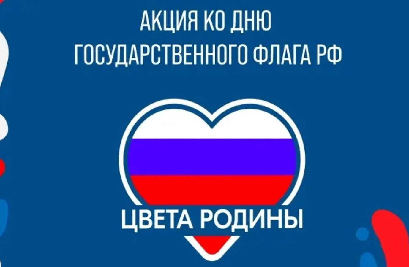 Под флагом единства: акция «Российский триколор»
