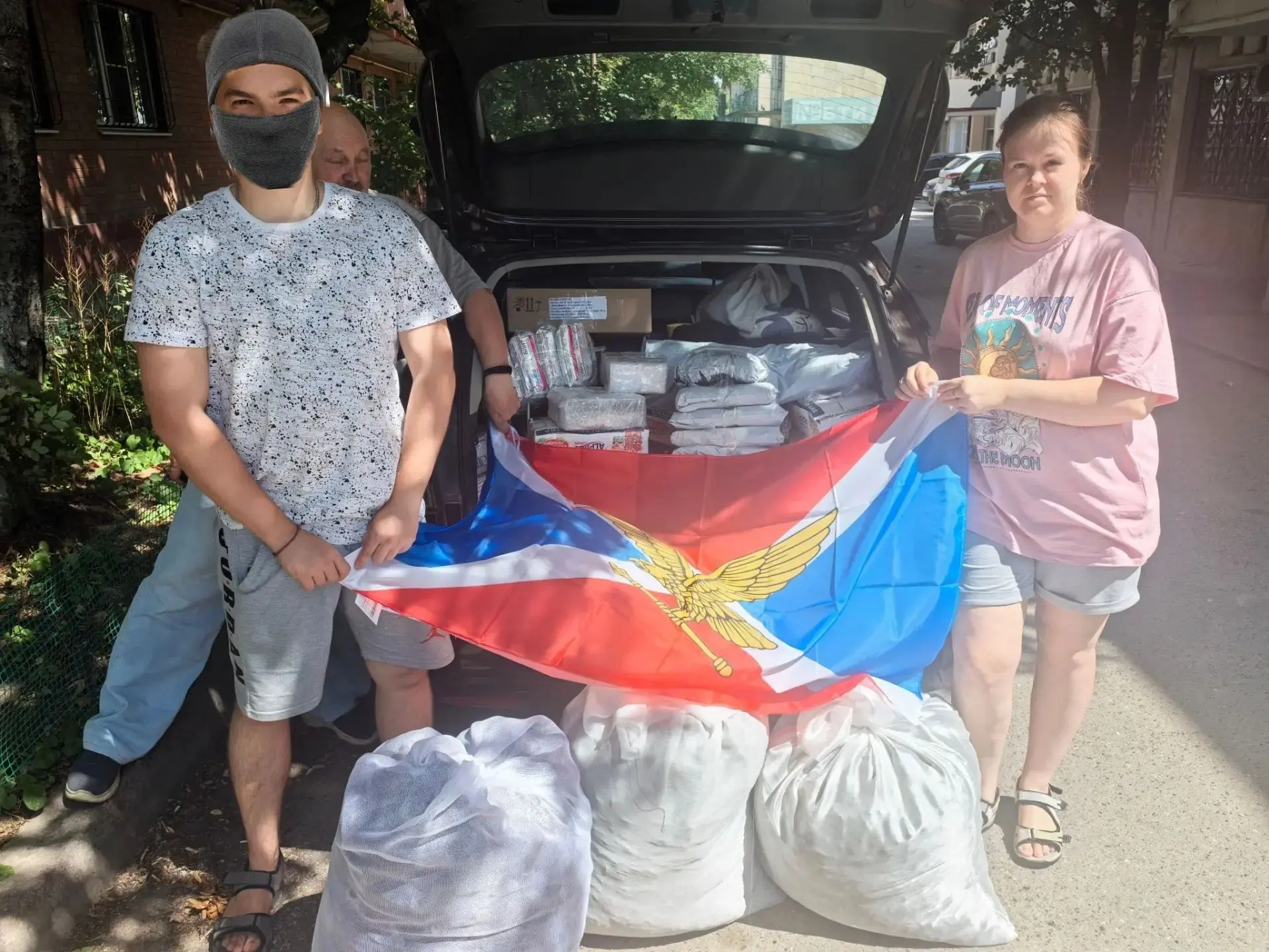 Провожаем наших отпускников в дорогу. С Богом, парни! Пусть дорога будет спокойной🙏🏻