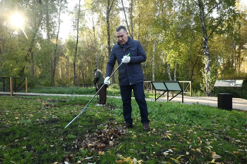 Общегородской субботник прошёл в Новосибирске