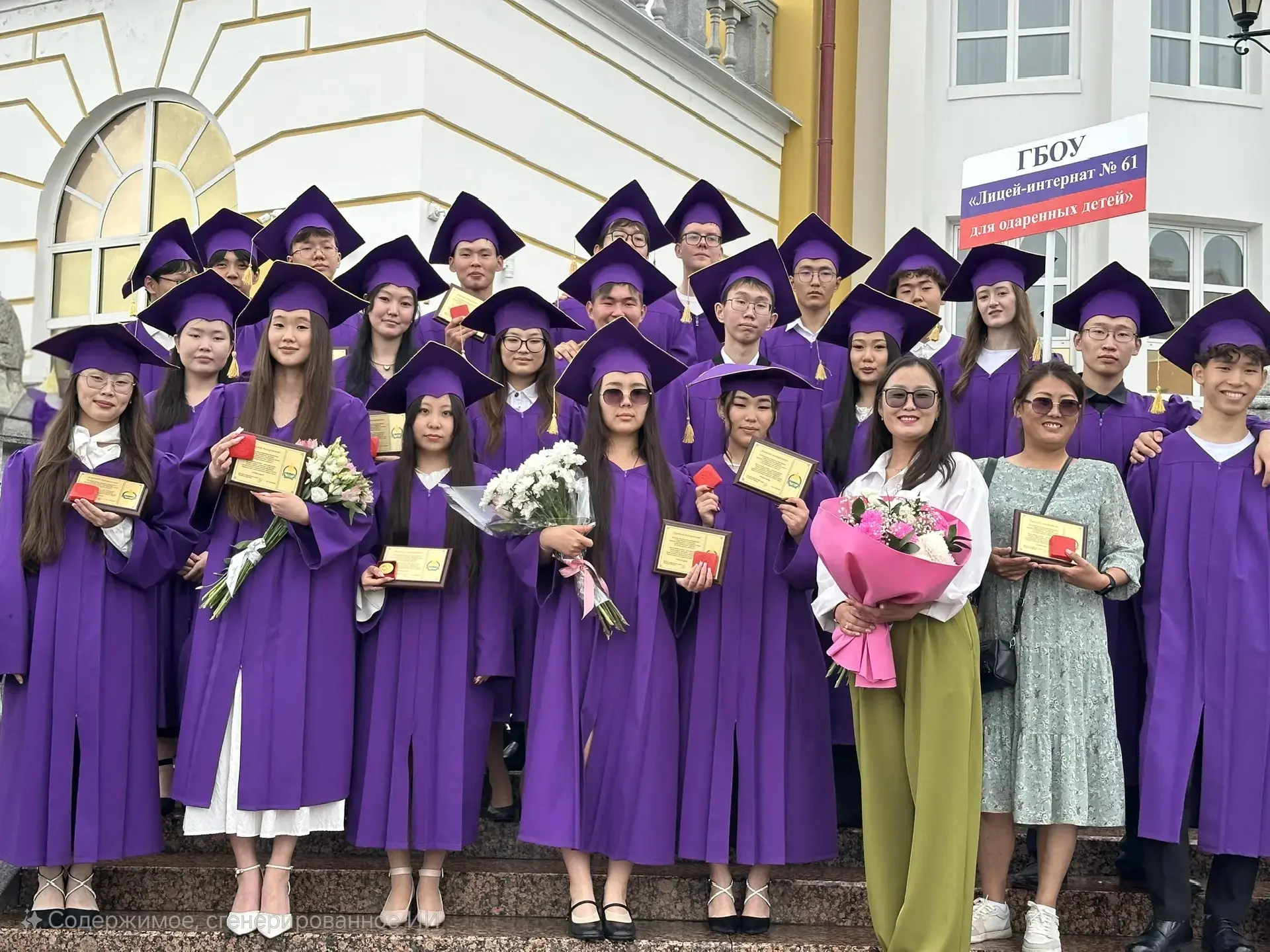 Сегодня на Театральной площади у Русского драматического театра им. Н.А. Бестужева прошла торжествен