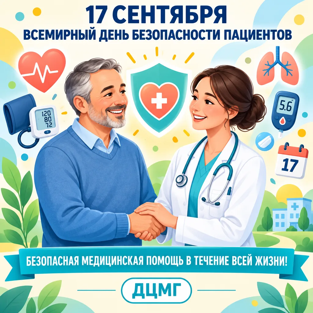 🩺 17 сентября — Всемирный день безопасности пациентов