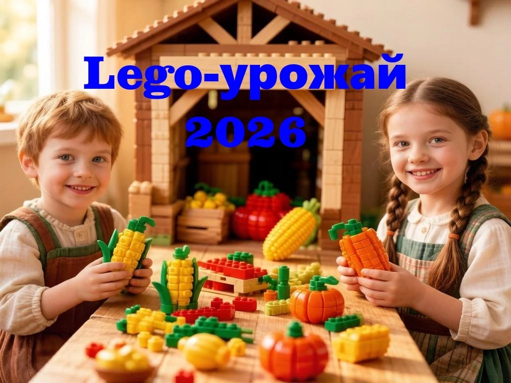 📢Конкурс поделок «Lego-урожай - 2026»