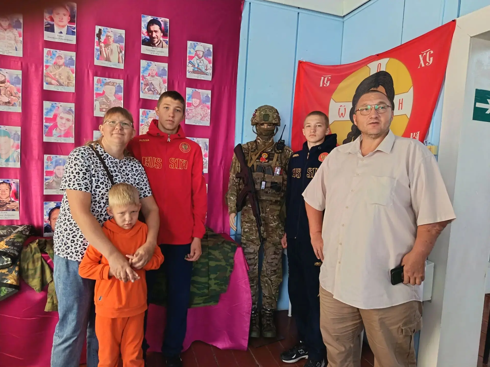 Семья Матюшиных передала в Шатровский краеведческий музей  манекен "Участник СВО". Новы...