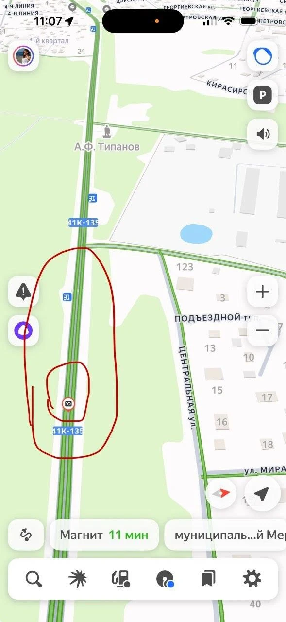 На Пушкинском шоссе камеры начали штрафовать за непропуск пешеходов