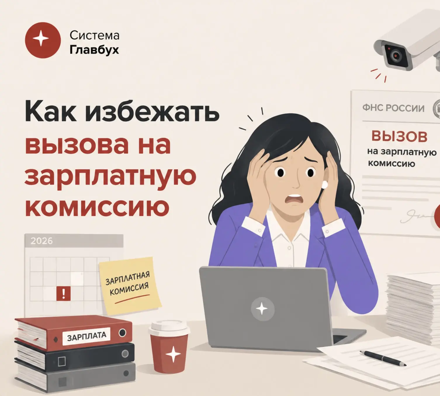 🚨 Тотальный контроль ФНС: кого вызовут на зарплатную комиссию