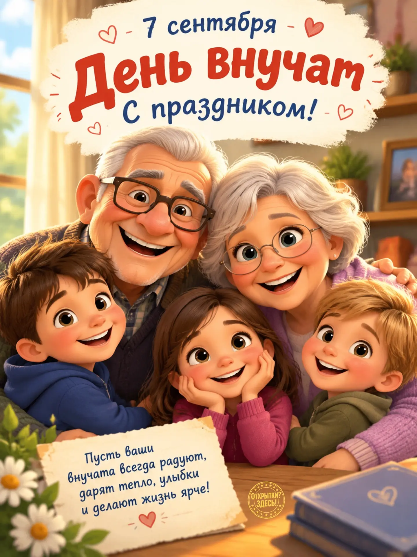 7 сентября – День внучат