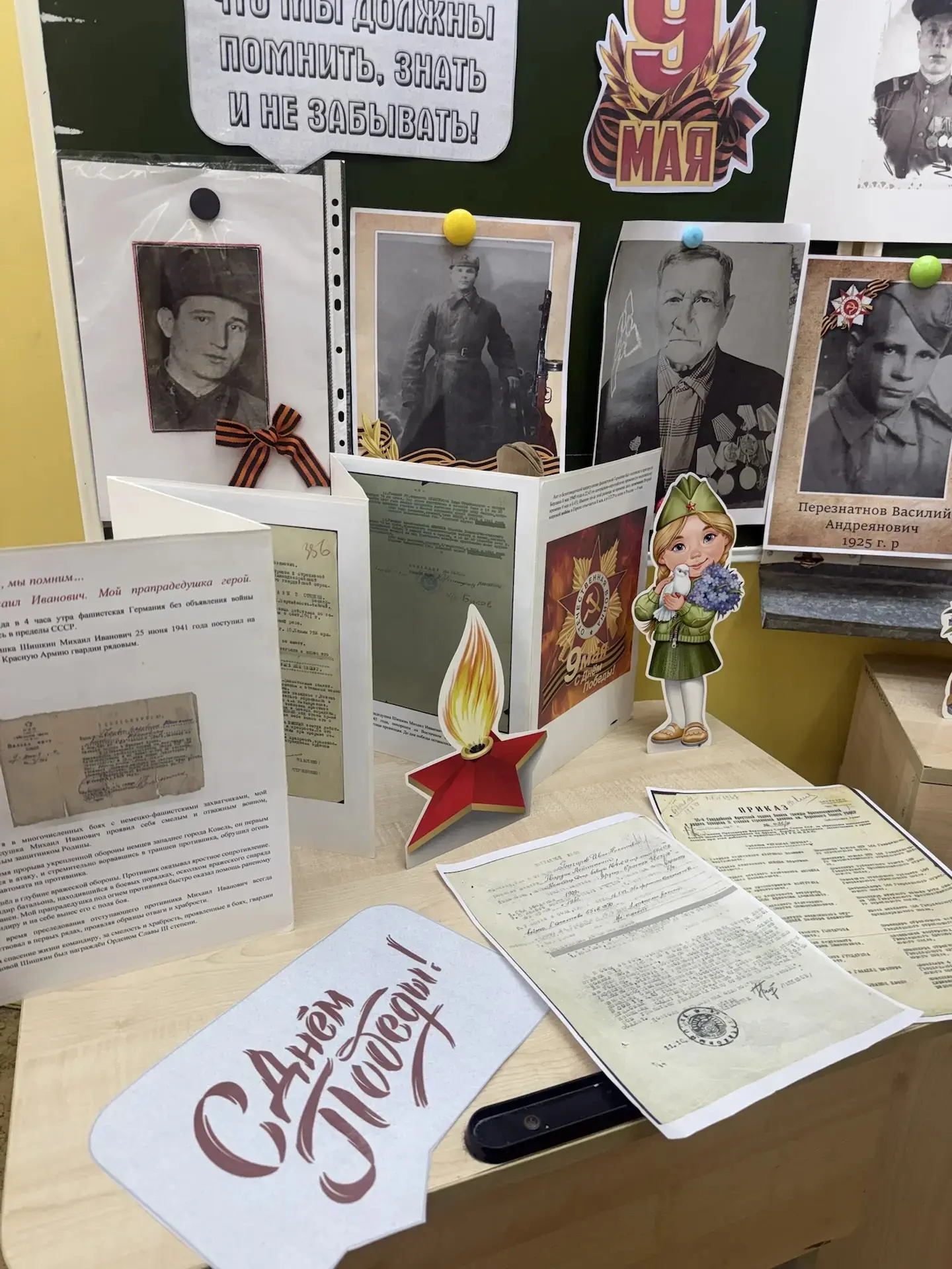 🌟 Память в сердце: наши предки — герои Великой Отечественной войны 🌟  В рамках проекта «Орлята Росси