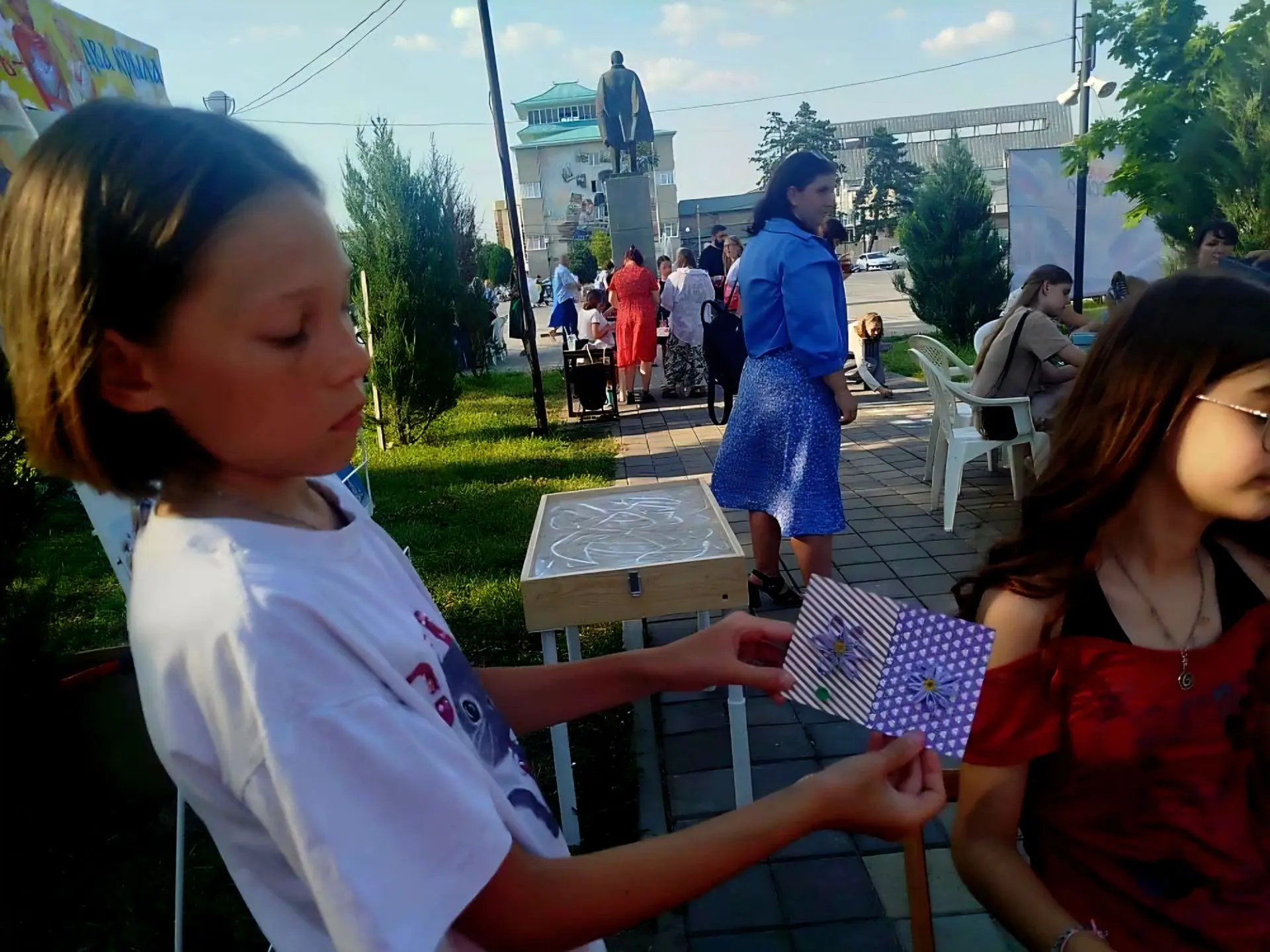 ♥️День семьи, любви и верности на тематической площадке Абинской библиотеки прошел весело, шумно и к