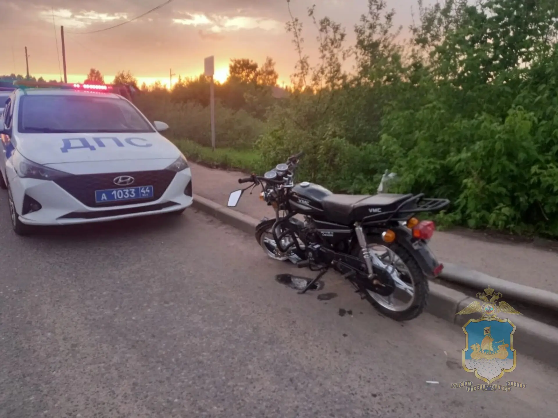 В Шарье полицейские проводят проверку по факту ДТП, в результате которого пострадал несовершеннолетн