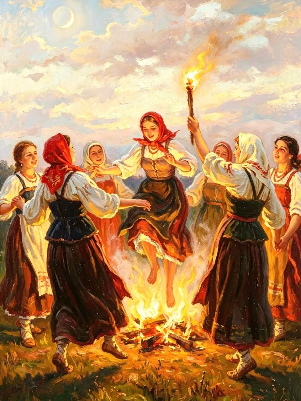 7 апреля наши предки встречали настоящую весну 🌸